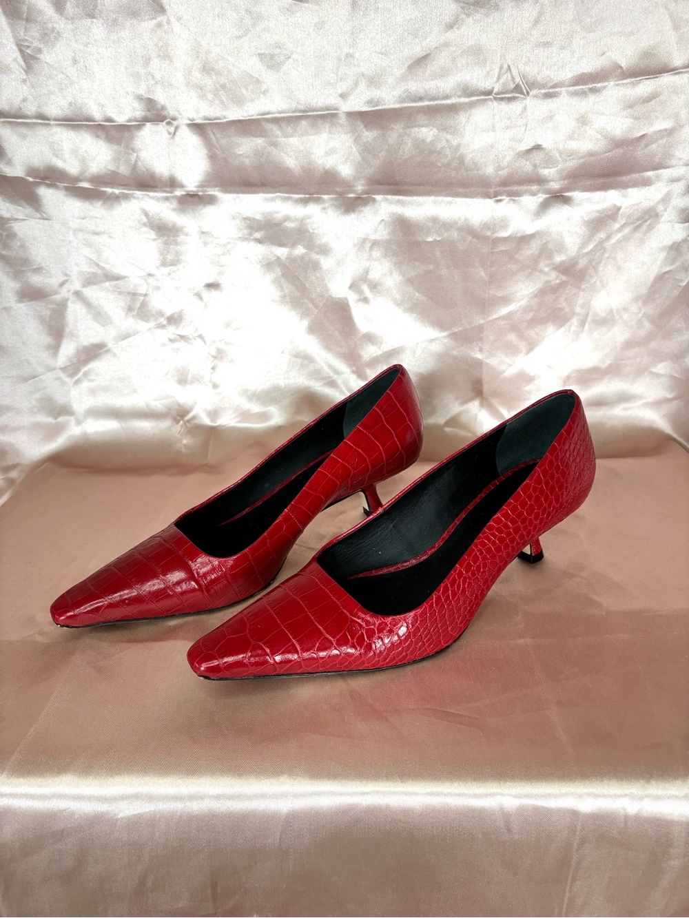 Reformation Red Heels